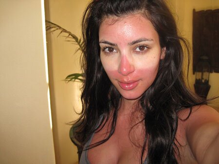 Kim Kardashian Tan